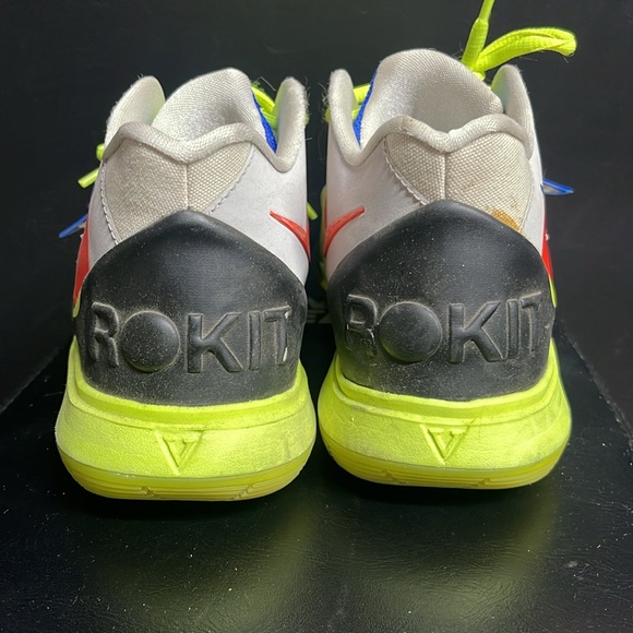 EUC ROKIT x Kyrie 5 GS 'All Star' Boys Size 6Y Nike basketball shoes - Picture 4 of 13